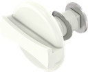 Wing knob insert, Polyamide GF pure white