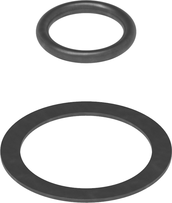 Dichtungssatz IP 65 mit Montage; 