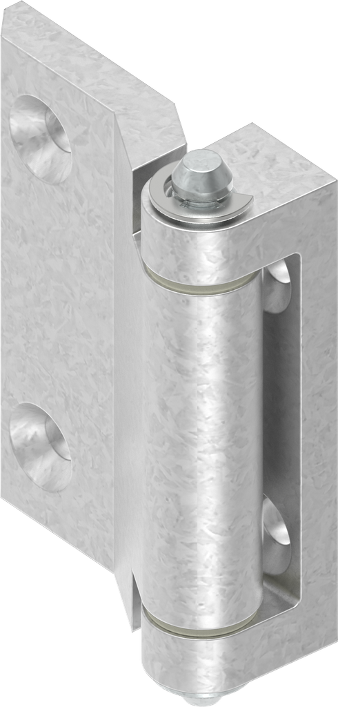 180° Hinge, Zinc die raw