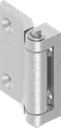 180° Hinge, Zinc die raw