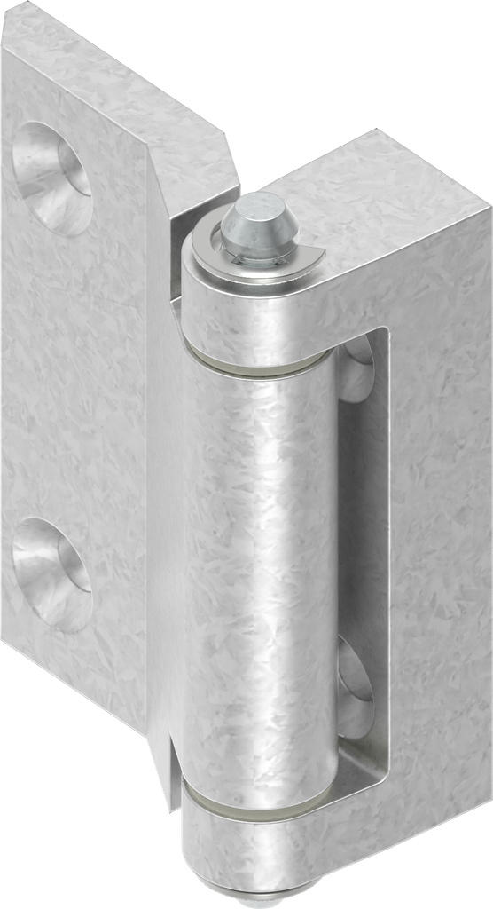180° Hinge, Zinc die raw