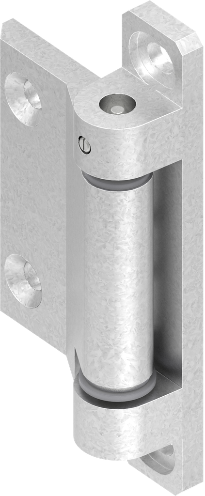 180° 2D Hinge, Zinc die raw