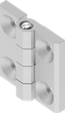 180° Hinge, Stainless steel AISI 316 pickled and passivated P.2757pasivizirana
