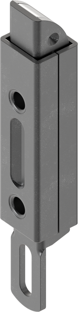 Slam lock, Steel zinc-plated black
