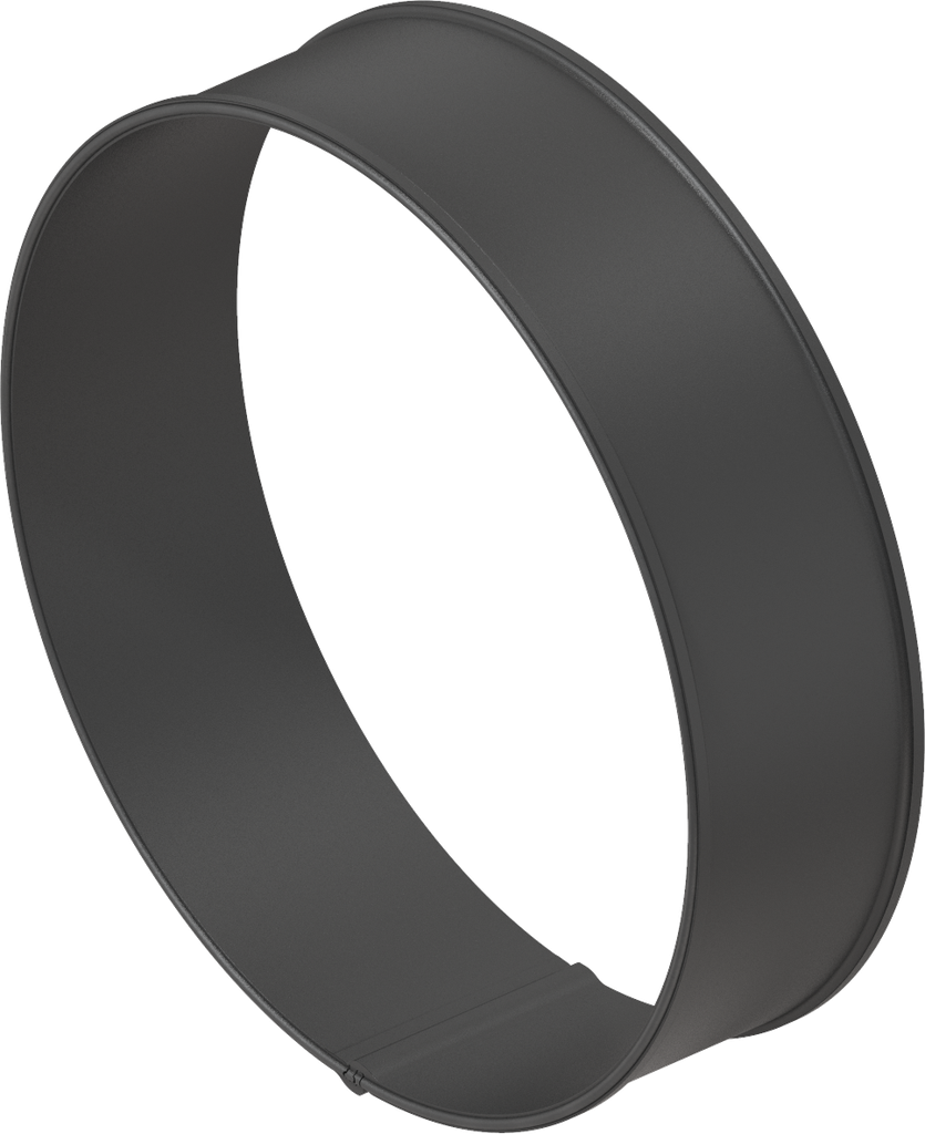 Support ring for round window, foamed, Polyamide black