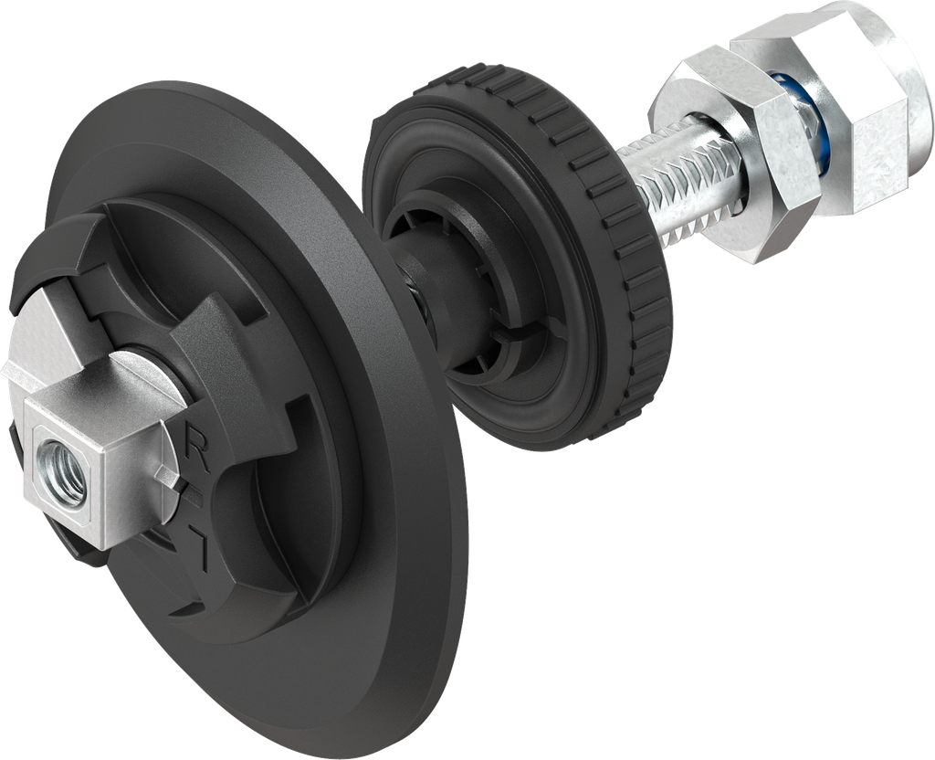 Achsen-Einheit E2, GD-Zn und Stahl verzinkt