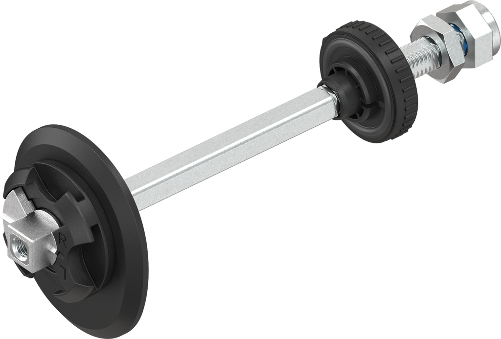 Achsen-Einheit E2, GD-Zn und Stahl verzinkt