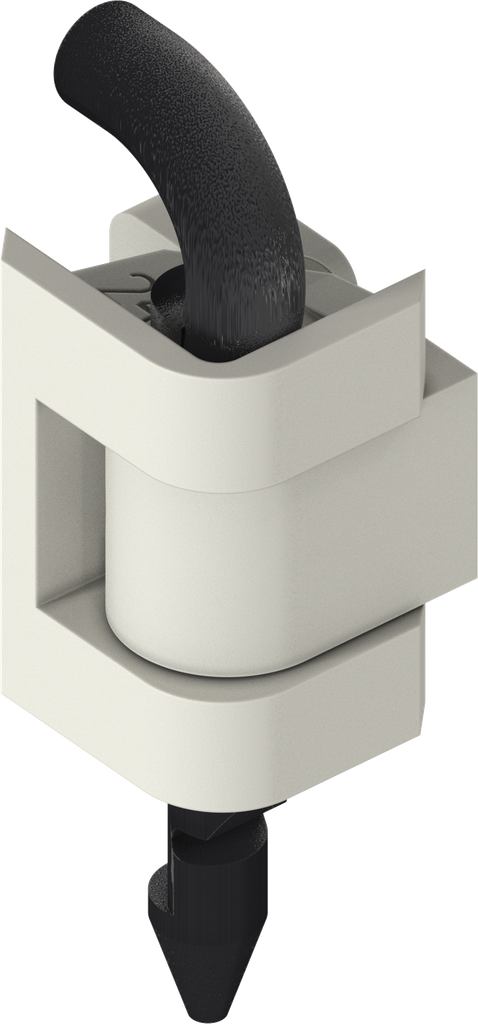 180° Hinge, Polyamide GF off-white