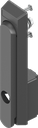Schwenkgriff mit Betätigung Dreikant 9, Polyamid GF schwarz