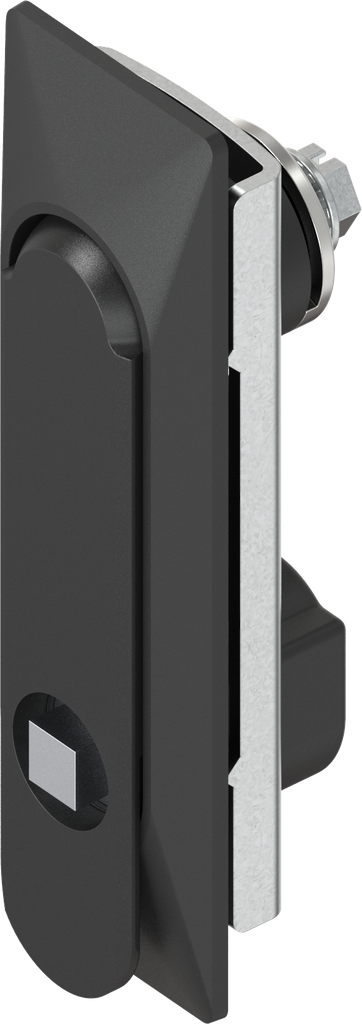 Swinghandle 1150 insert square 8, Polyamide GF black