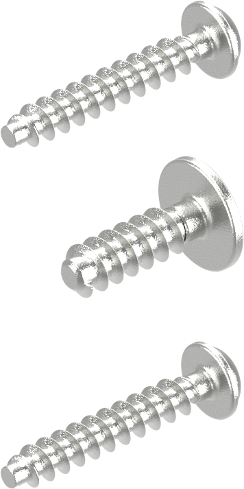 Fixing material for rod control, Steel zinc-plated