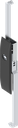 Escutcheon with rods with insert Daimler Benz, Polyamide GF black