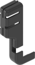 Leitungsabdeckung für ePush Lock, Polyamid GF schwarz