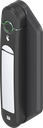 Schwenkgriff Agent E Stand-Alone mit RFID Kartenleser 13,56 MHz, GD-Zn weißaluminium gepulvert und Polyamid GF schwarz