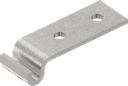 Hook, drilled, Steel zinc-plated DS plus top coat