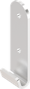 Haken, gelocht, Edelstahl AISI 304 roh