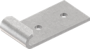 Hook, drilled, Steel zinc-plated DS plus top coat