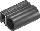 Sealing profile made of fire protection material, self-clamping, Foam rubber EPDM; clamping profile EPDM 65 ± 5 Shore A black