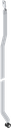 Flat rod L = 1101 - 1200 mm, right version, Steel zinc-plated