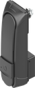 Swinghandle "short" with RC2 for type KABA 1514, Zinc die black powder-coated