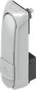 Swinghandle "short" with RC2 for type KABA 1514, Zinc die grey powder-coated RAL 7038 and anti-graffiti coated