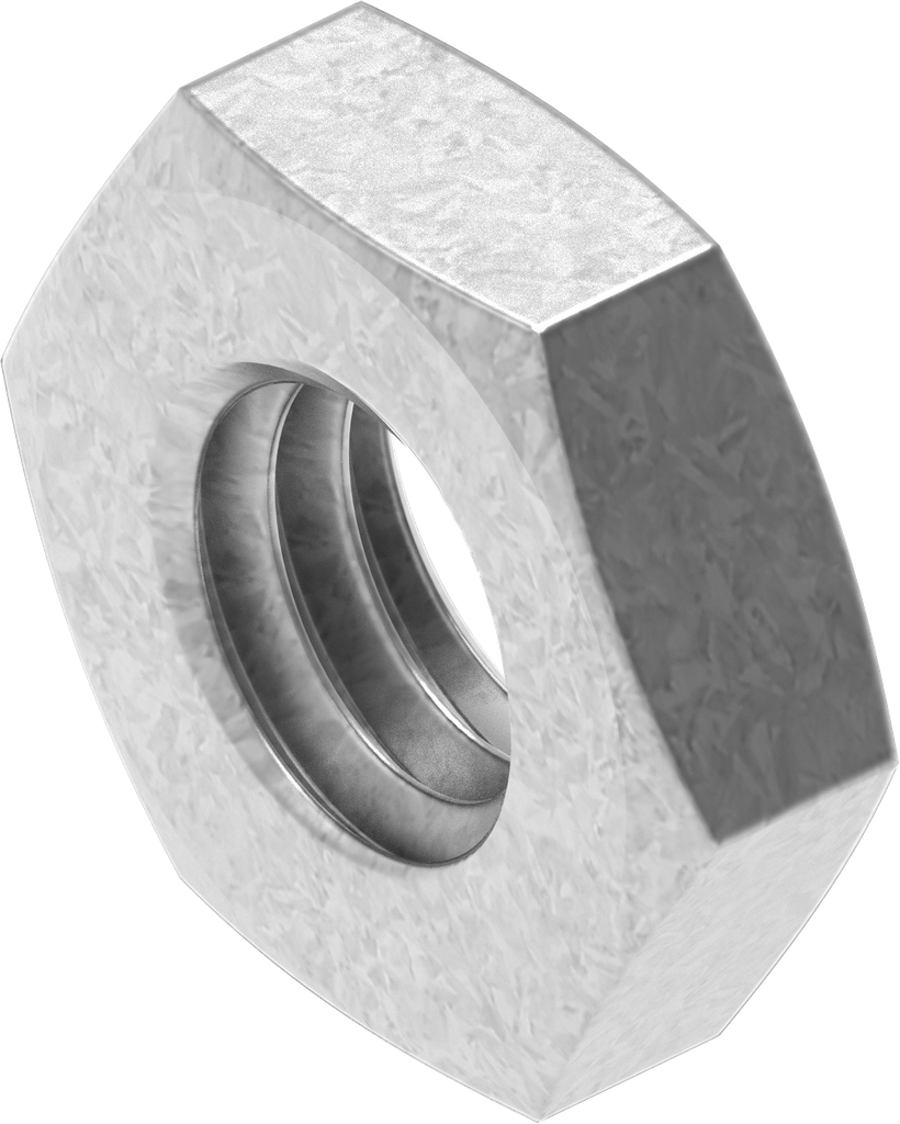 Sechskantmutter M6, Stahl verzinkt