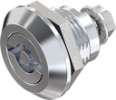Vibration-resistant quarter turn double bit 5, Zinc die chrome-plated