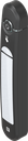 Swinghandle Agent E Smart Access, Zinc die white aluminium powder-coated and polyamide GF black