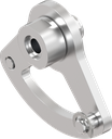 Corner steering rocker 2, Stainless steel AISI 316 polished