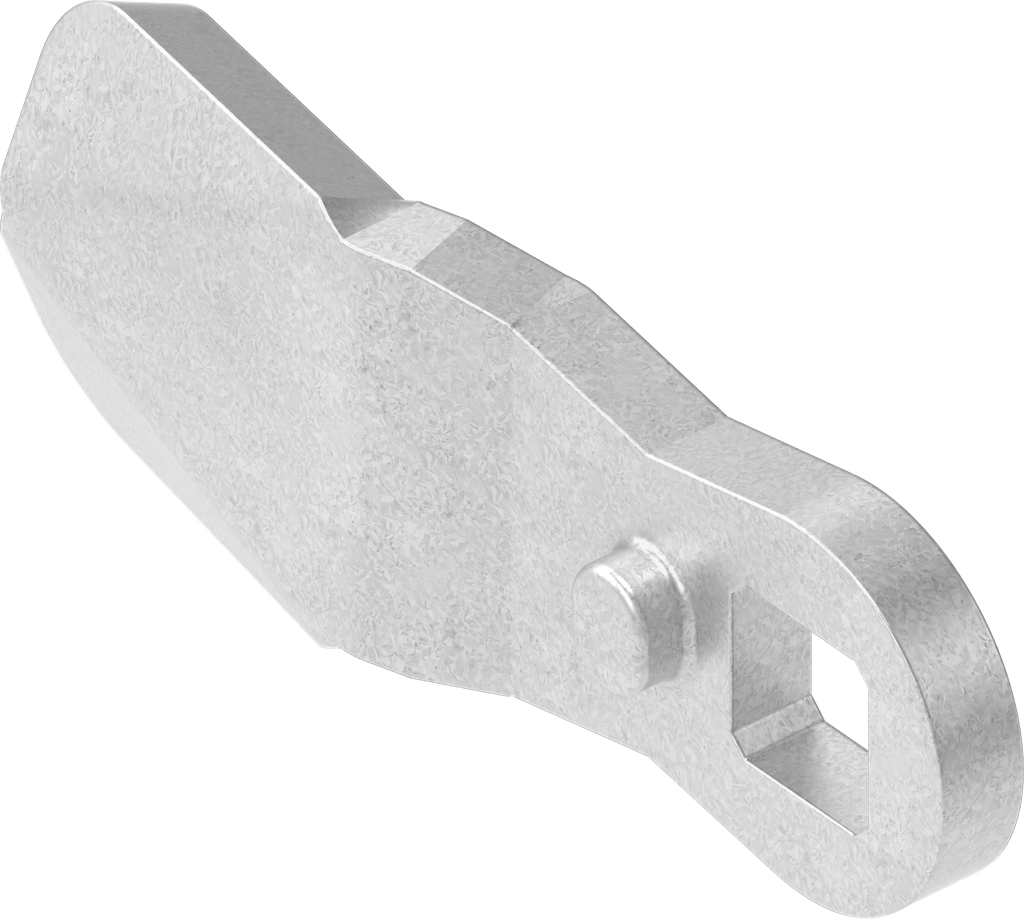 Zunge, Stahl verzinkt