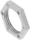 Earthing nut M22 x 1.5, Steel zinc-plated