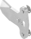 3-point cam, Steel zinc-plated