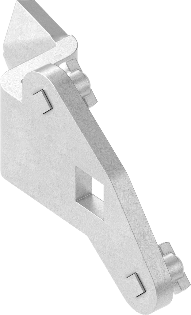 3-Point cam, right version, Steel zinc-plated