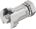 Adapter, Stainless steel AISI 303