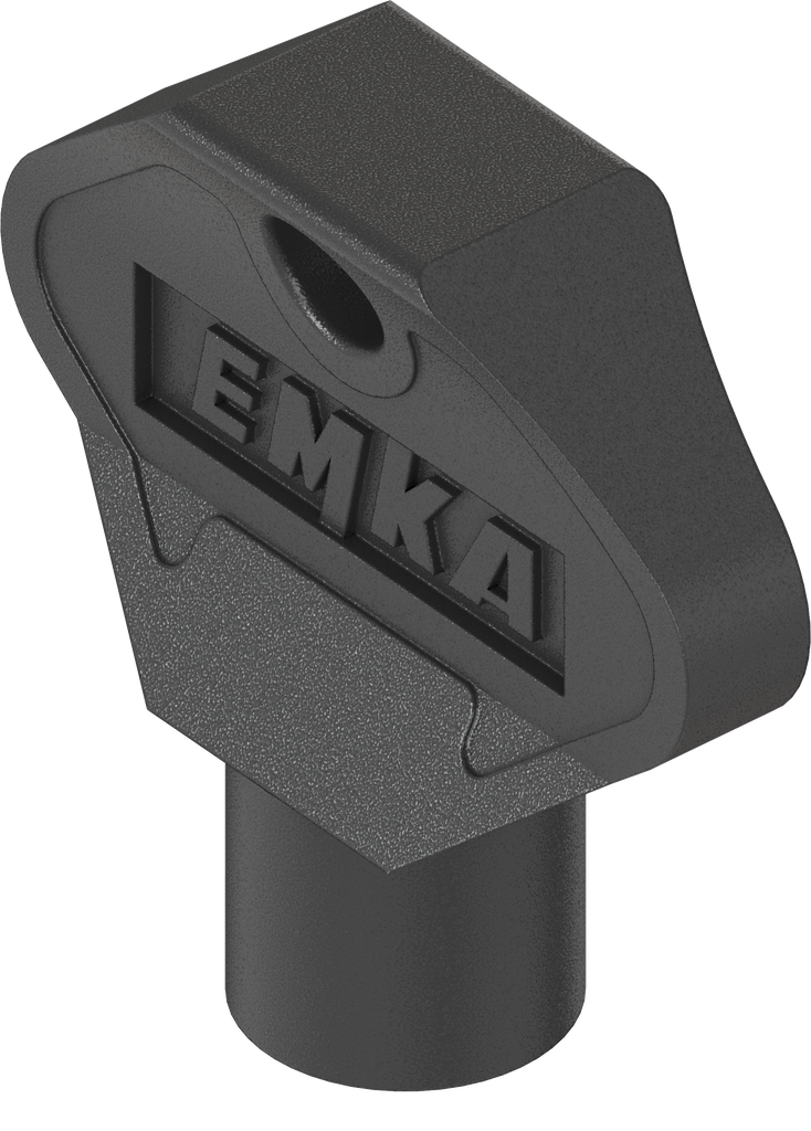 Key for insert square 8, Polyamide GF black