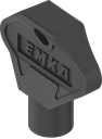 key for insert triangular 8, Polyamide GF black