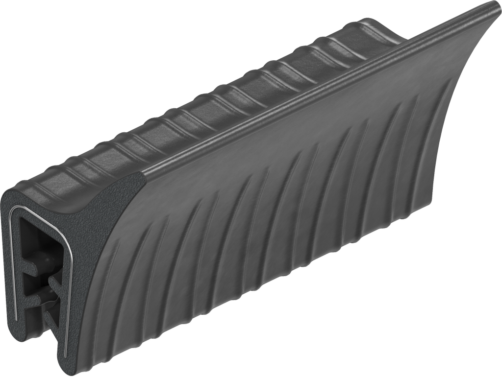 Sealing profile, self-clamping, EPDM 60 ± 5 Shore A black