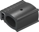 Sealing profile made of fire protection material, self-clamping, Foam rubber EPDM; clamping profile foam rubber EPDM black