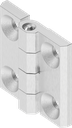 180° Hinge, Stainless steel AISI 316 polished P.2755sklop