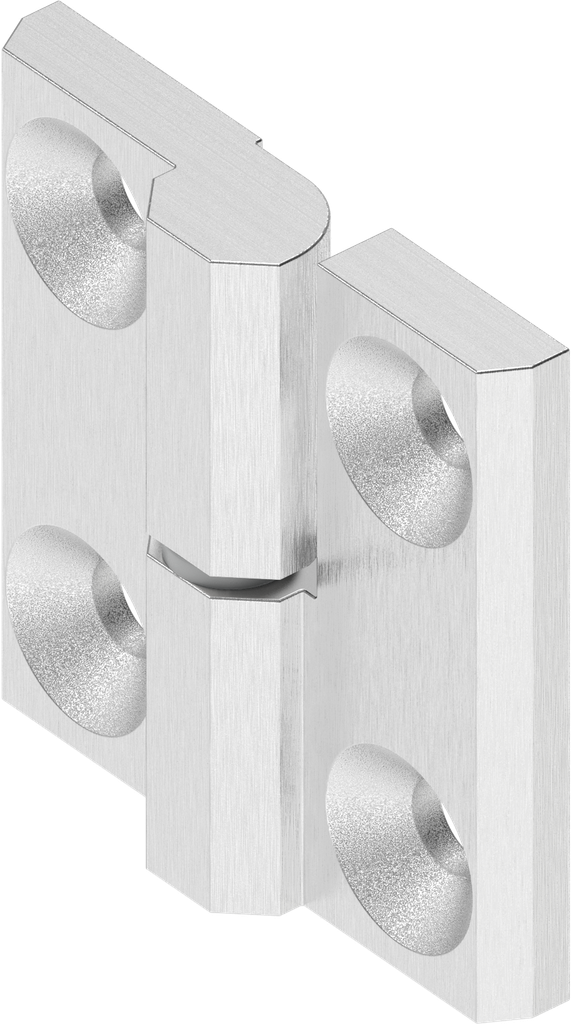 Anschraubscharnier 40 mm Ausf. rechts