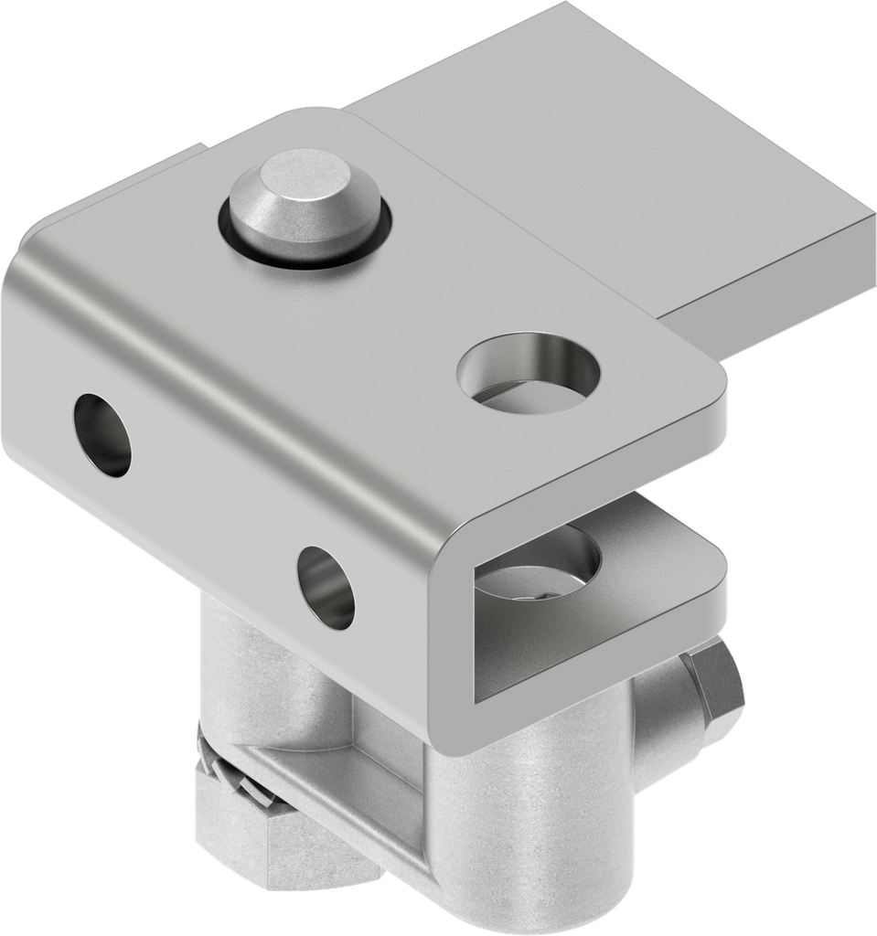 Druckbeschlag mit Verschlussstück, Stahl