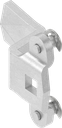 3-point cam, Steel zinc-plated