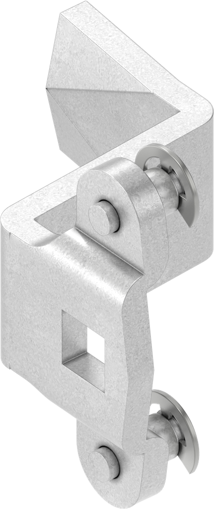 3-point cam, Steel zinc-plated