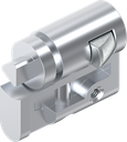 Profilhalbzylinder 8 mm DK