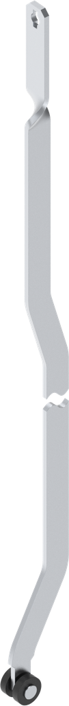Flat rod L = 801 - 900 mm, Steel zinc-plated