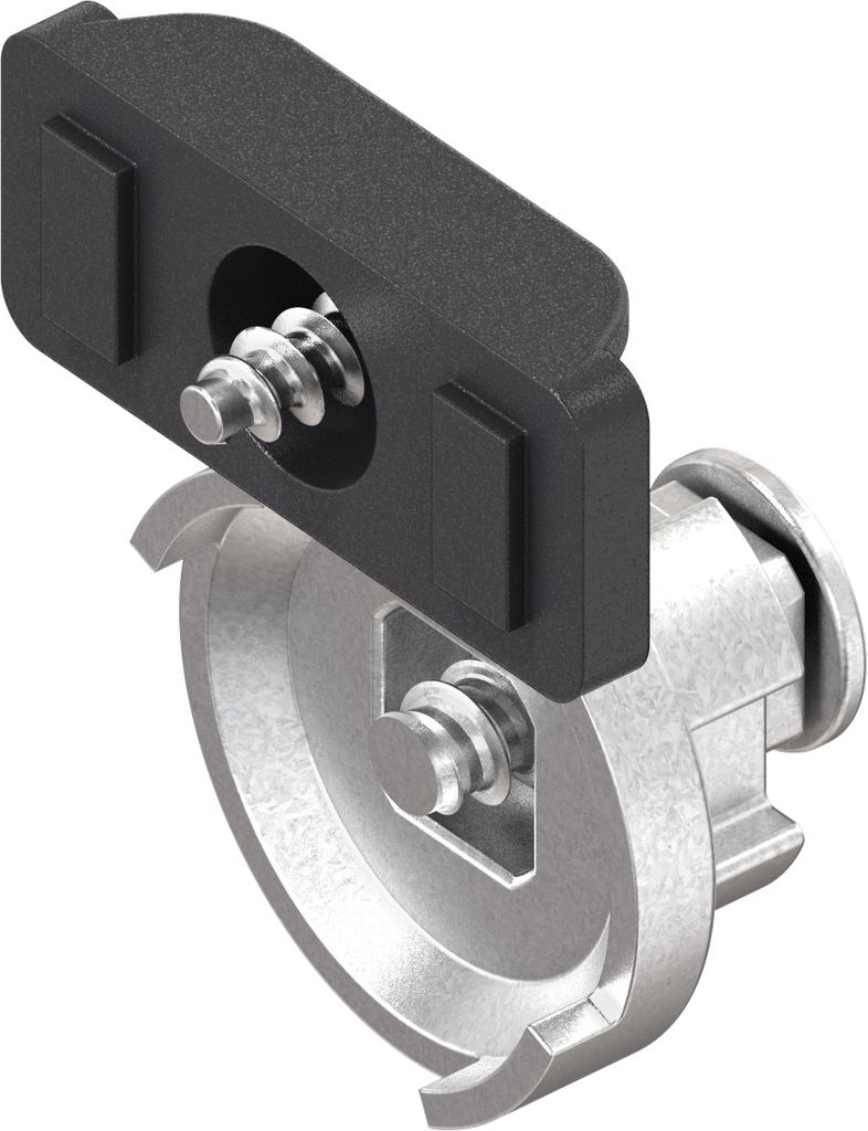 Befestigungsmaterial mit Adapter für Zunge, GD-Zn und Stahl verzinkt