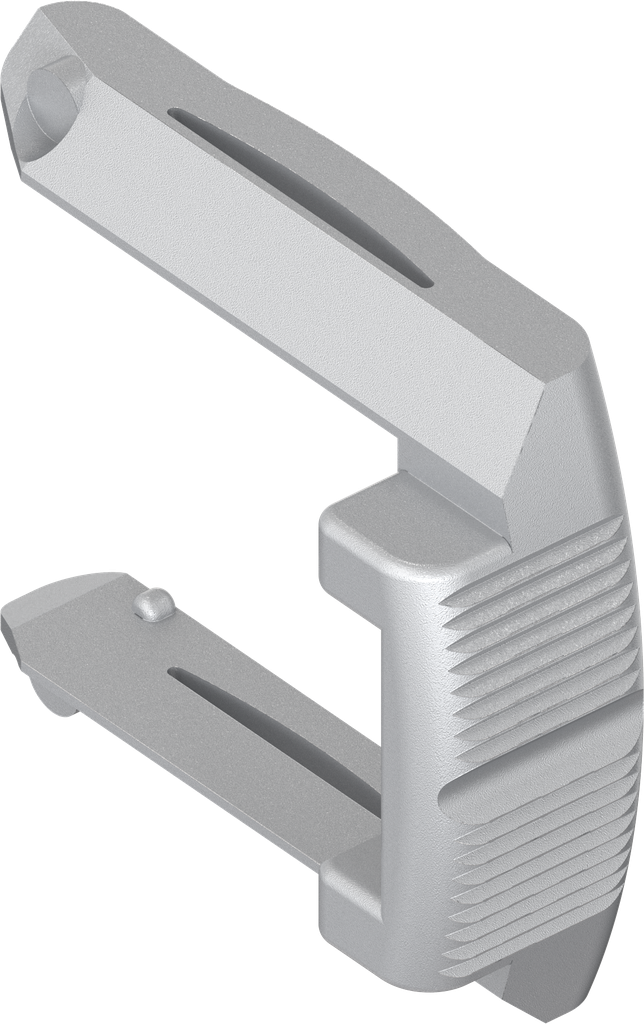 Verriegelungsgabel Ral 7032