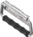 Klappgriff mit Torsionsfeder, Stahl verzinkt DS plus Top Coat