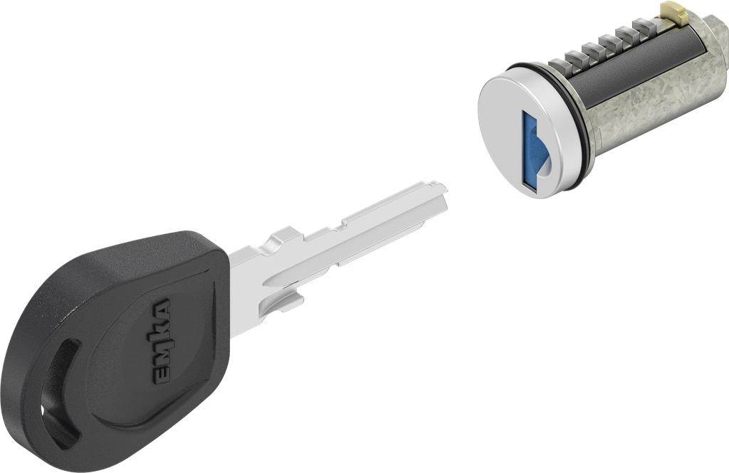 Steckzylinder System 3 Schließung 8888, GD-Zn chromatiert