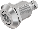 Compression latch double bit 3, Stainless steel AISI 316